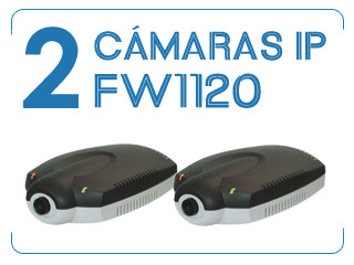 Servidor video web para 4 c&aacute;maras Flexwatch 3400.