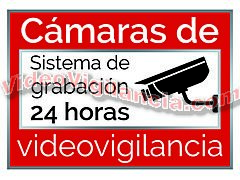 CARTEL DISUASORIO DE VIDEO VIGILANCIA