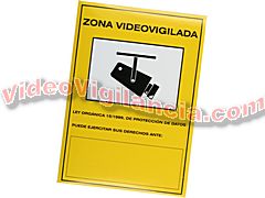 CARTEL AVISO INSTALACION VIDEOVIGILANCIA