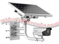 KIT PANEL SOLAR + CÁMARA 4G PARA VIDEOVIGILANCIA 