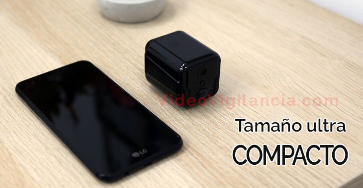 Cámara IP 4G con tamaño ultra compacto y funcionamiento a baterías.