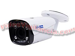 CÁMARA IP 4 MP LENTE MOTORIZADA, IR 60 METROS Y PoE