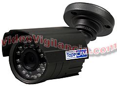 CÁMARA FULL HD 1080P EXTERIOR CON INFRARROJOS NEGRO