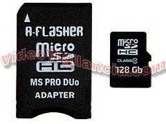 TARJETA MEMORIA MICRO SD 128 GB CLASE 10 ADAPTADOR SD 