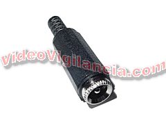 CONECTOR ALIMENTACION MACHO 2,1