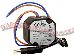 ALIMENTADOR 12V 1,5AMP PARA EMPOTRAR