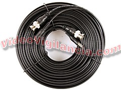 CABLE VÍDEO Y ALIMENTACIÓN COAXIAL 20 METROS