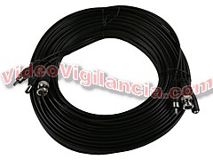 CABLE VÍDEO, AUDIO Y ALIMENTACIÓN COAXIAL 20 METROS