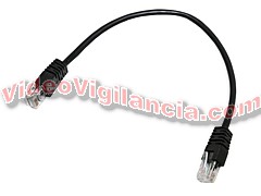 CABLE ETHERNET CATEGORÍA 5 CONFECCIONADO 0,25 METROS