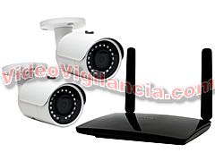 KIT VIDEOVIGILANCIA IP WIFI EXTERIOR CON ROUTER 4G