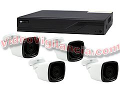 KIT VIDEOVIGILANCIA CALIDAD 4K PARA EXTERIOR