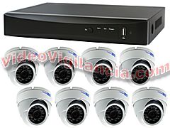 KIT VIDEOVIGILANCIA TVI FULL HD 1080P 8 CÁMARAS