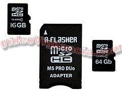 AMPLIACIÓN TARJETA MICROSD DE 32 GB A 64 GB CLASE 10