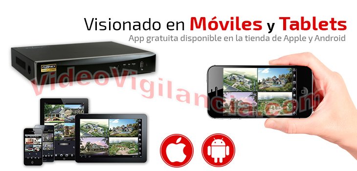 Grabador Full HD accesible por Internet mediante móviles y tablets