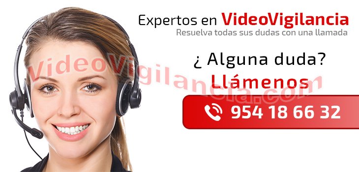 Los mejores expertos en videovigilancia para asesorarle personalmente.