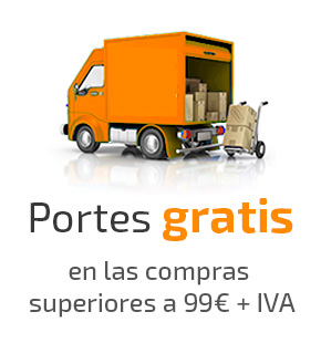 Envíos gratis por compras superiores a 99 € + IVA