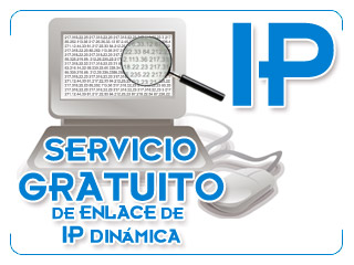 Servicio de puerta de enlace gratuito para IP din&aacute;mica.