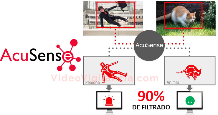 AcuSense es una inteligencia artificial que distingue el movimiento de personas y de vehículos