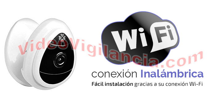 Cámara IP con conexióna Internet Wifi