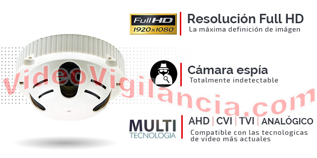 CÁMARA FULL HD 1080P ESPÍA OCULTA EN PIR