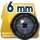 Lente de 6 mm