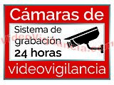 CARTEL DISUASORIO DE VIDEO VIGILANCIA