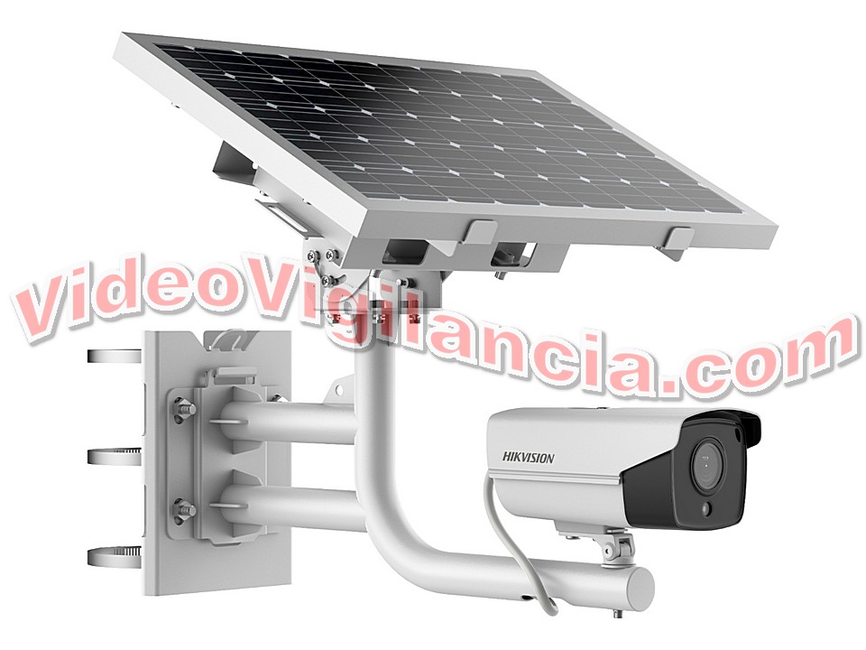 KIT PANEL SOLAR + CÁMARA 4G PARA VIDEOVIGILANCIA