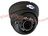 CÁMARA ANTIVANDALICA VARIFOCAL 2,8-12 M 800TVL GRIS
