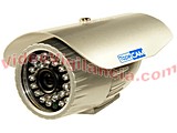 CAMARA COLOR EXTERIOR VISION NOCTURNA CON VISERA 15 METROS