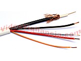 CABLE COMBINADO RG59 CON ALIMENTACION Y DATOS POR METROS