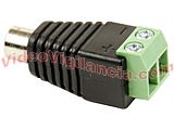 CONECTOR ALIMENTACIÓN HEMBRA 2,1 CLEMA