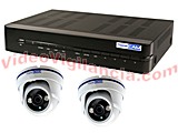 KIT VIDEOVIGILANCIA 2 CÁMARAS IP AMPLIABLES