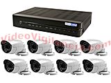 KIT VIDEOVIGILANCIA IP 8 CÁMARAS EXTERIOR