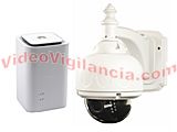 KIT CÁMARA IP WIFI DE EXTERIOR CON MOVIMIENTO Y ROUTER 4G