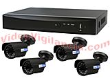 KIT VIGILANCIA EXTERIOR 4 CÁMARAS HD