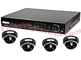 KIT VIDEOVIGILANCIA 4 CÁMARAS INTERIOR AVANZADO