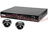 KIT VIGILANCIA 2 CÁMARAS AMPLIABLE INTERIOR AVANZADO