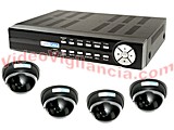 KIT VIDEOVIGILANCIA 4 CÁMARAS INTERIOR AVANZADO