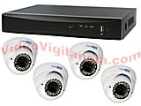 KIT VIDEOVIGILANCIA 4 CÁMARAS ALTÍSIMA RESOLUCIÓN