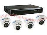 KIT VIDEOVIGILANCIA 4 CÁMARAS HD 720P AVANZADO