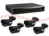 VIDEOVIGILANCIA EXTERIOR 4 CÁMARAS HD AVANZADO