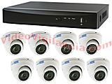 KIT VIDEOVIGILANCIA 8 CÁMARAS HD 720P