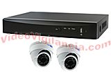 KIT VIDEOVIGILANCIA TVI FULL HD 1080P 2 CÁMARAS AMPLIABLE