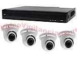 KIT VIDEOVIGILANCIA 5 MEGAPÍXELES 4 CÁMARAS