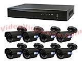 KIT VIDEOVIGILANCIA TVI FULL HD 1080P 8 CÁMARAS EXTERIOR