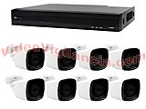 KIT VIGILANCIA 5 MEGAPIXELES 8 CÁMARAS EXTERIOR
