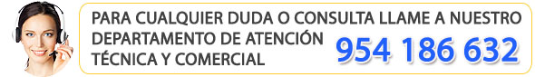 Soporte comercial y
asesoramiento personalizado.