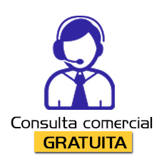 Consulta comercial gratuita con nuestros expertos. 