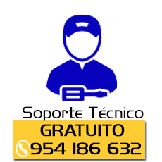 Soporte técnico gratuito telefónico.