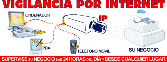 Videovigilancia por INTERNET